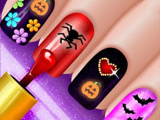 Glow Halloween Nails - Polish & Color Online Online