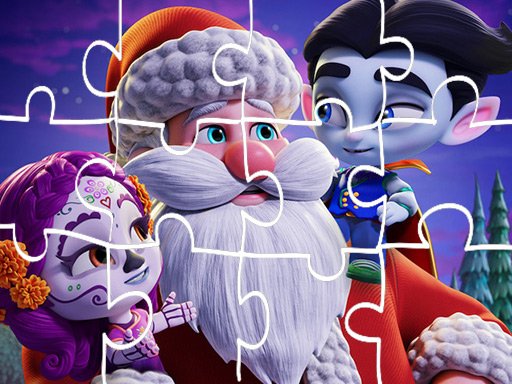 Super Monsters Christmas Jigsaw Online Online