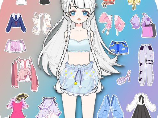 Vlinder Princess Dress up game Online Online